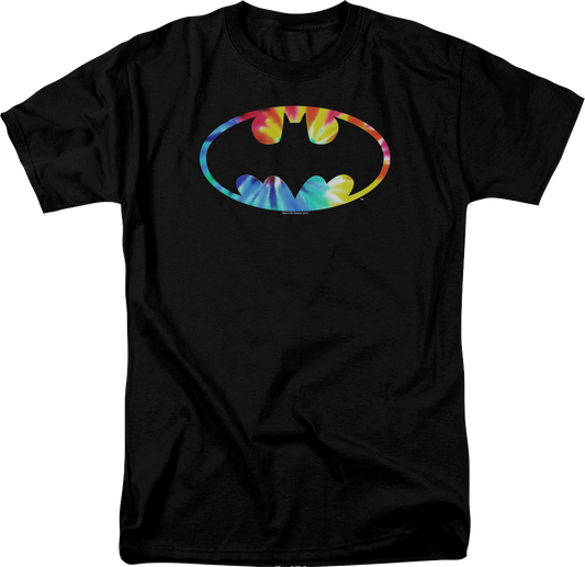 Tie Dye Batman Logo DC Comics T-Shirt