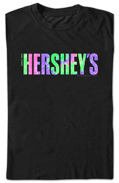 Tie Dye Logo Hershey's T-Shirt