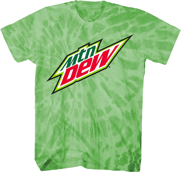 Tie Dye Mountain Dew T-Shirt