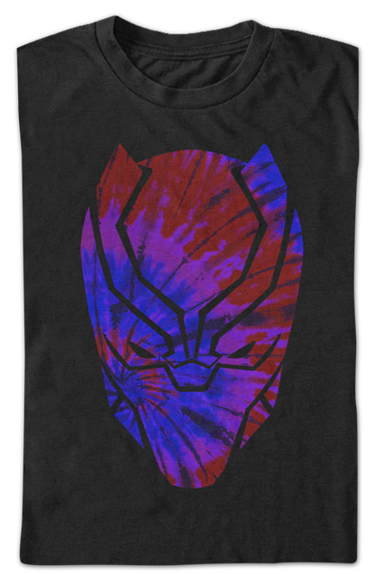 Tie Dyed Black Panther T-Shirt