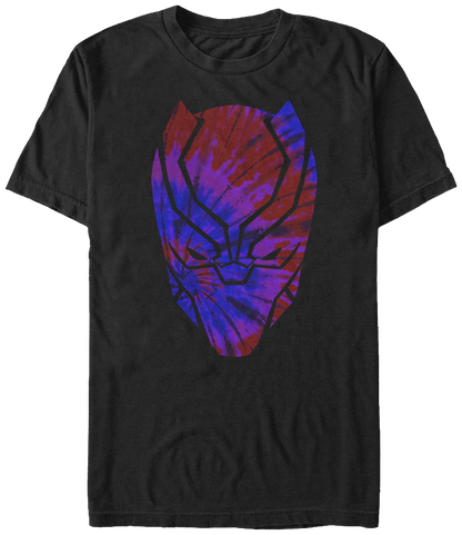 Tie Dyed Black Panther T-Shirt