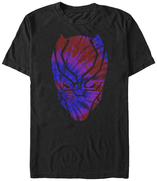 Tie Dyed Black Panther T-Shirt