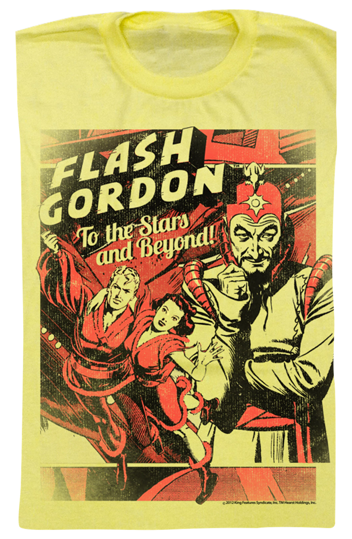 To the Stars and Beyond Flash Gordon T-Shirt