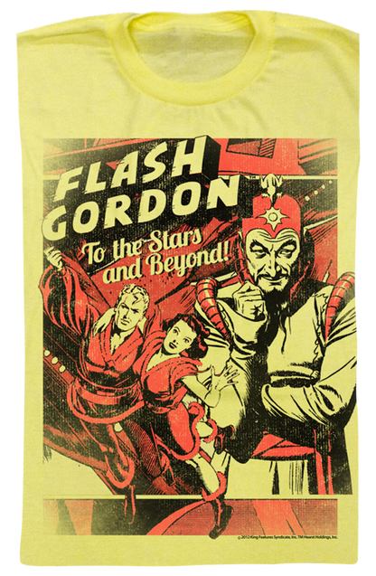 To the Stars and Beyond Flash Gordon T-Shirt