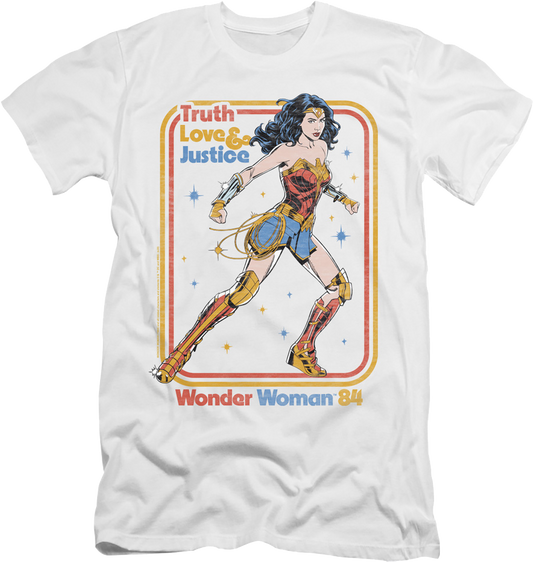 Truth Love & Justice Wonder Woman T-Shirt