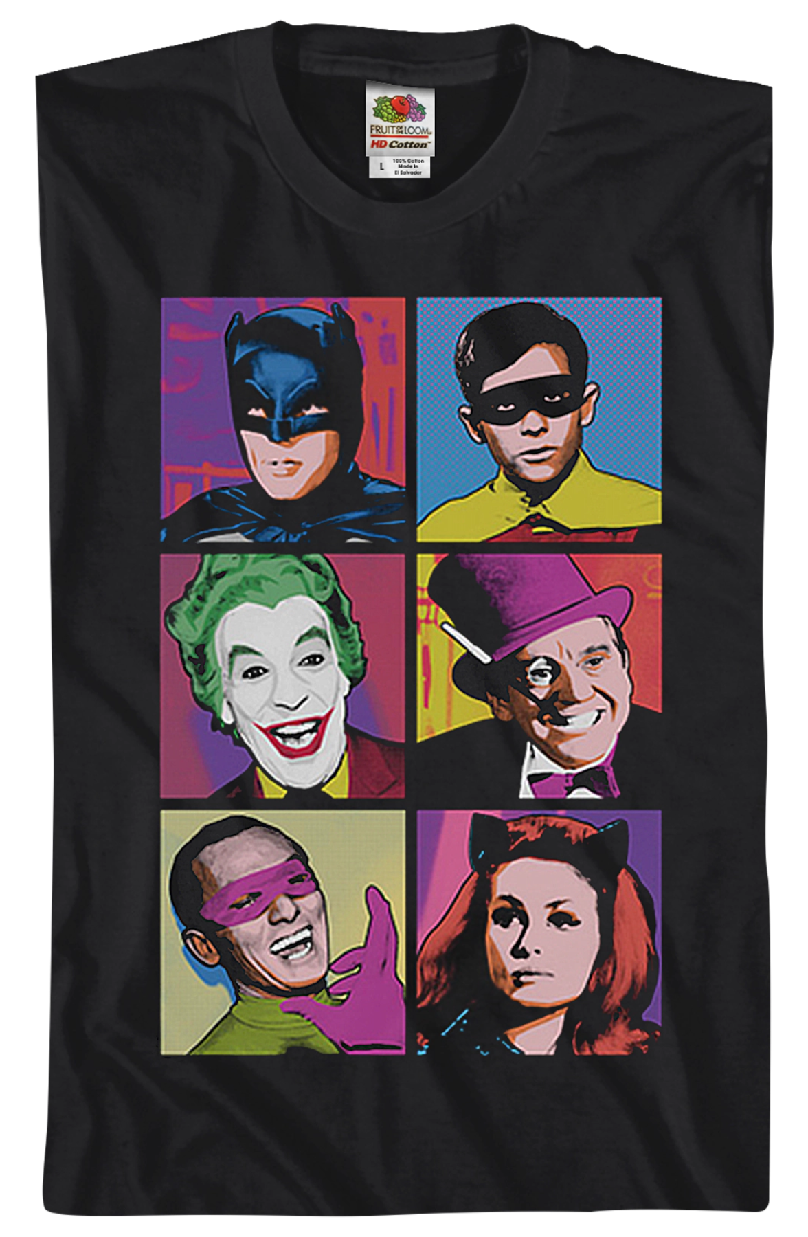 TV Series Pop Art Batman T-Shirt