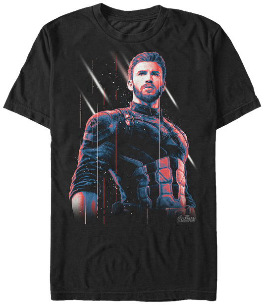 Unmasked Captain America T-Shirt