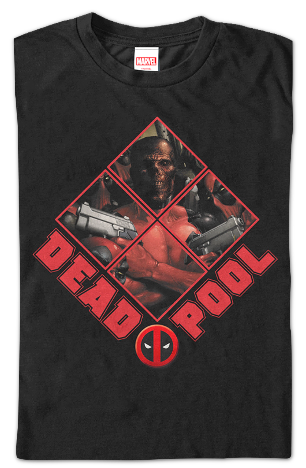 Unmasked Deadpool T-Shirt