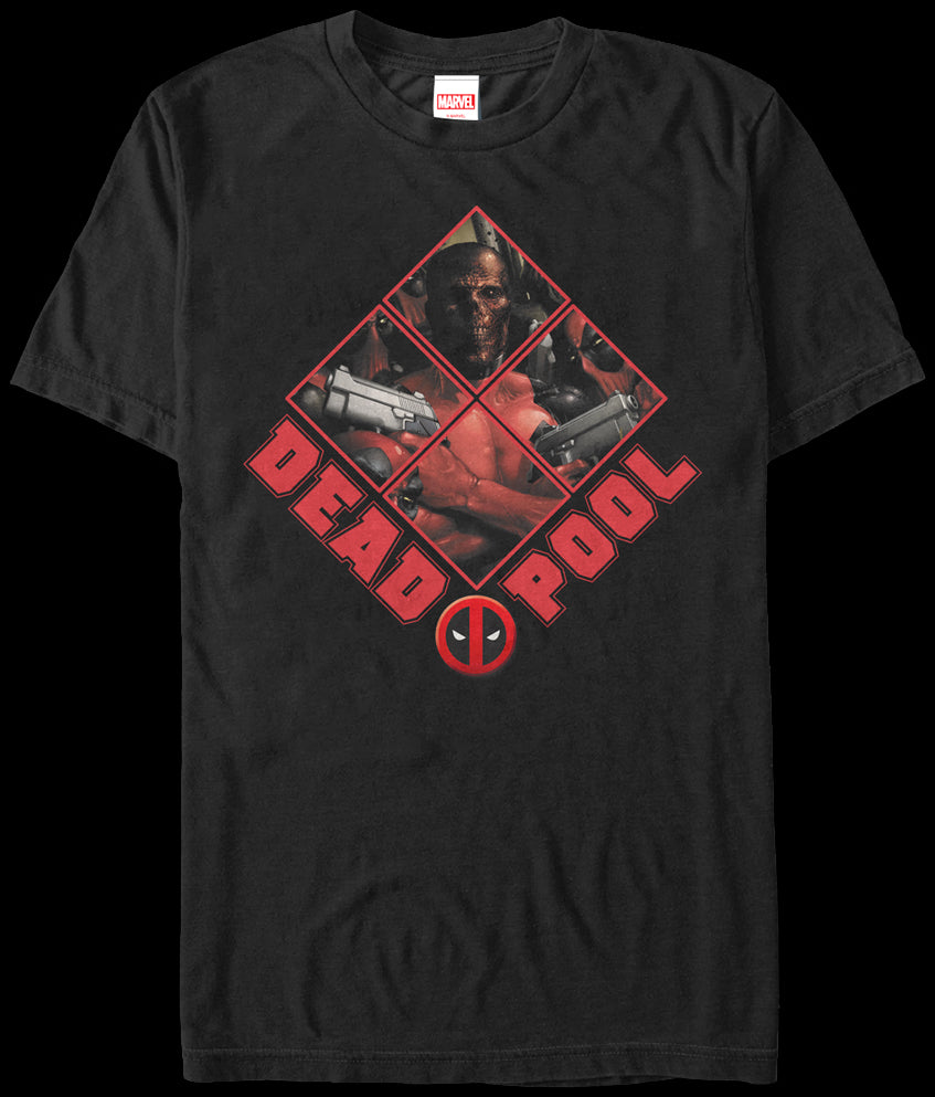 Unmasked Deadpool T-Shirt