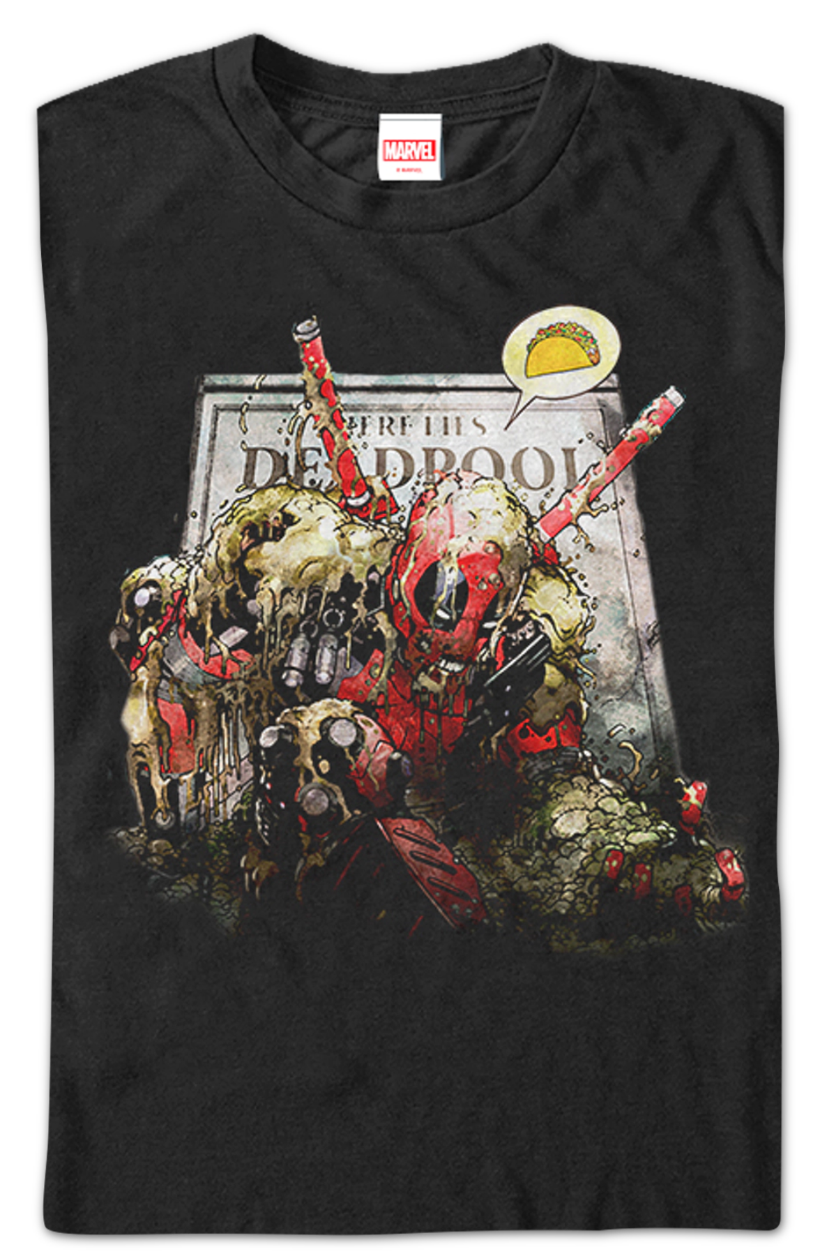 Up For Tacos Deadpool T-Shirt