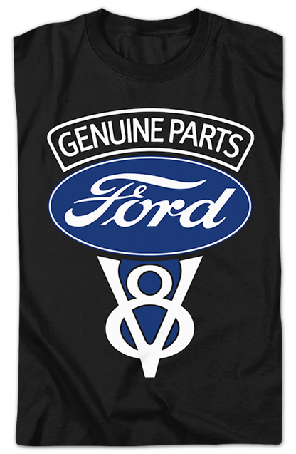 V8 Genuine Parts Ford T-Shirt