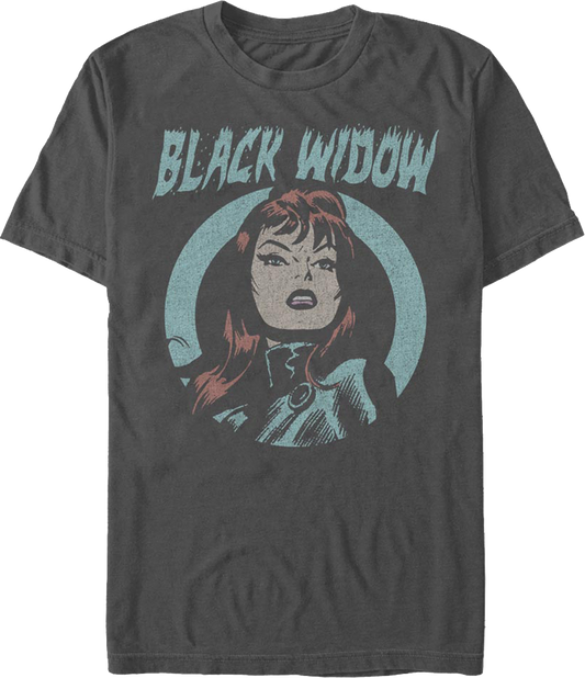 Vintage Black Widow Marvel Comics T-Shirt