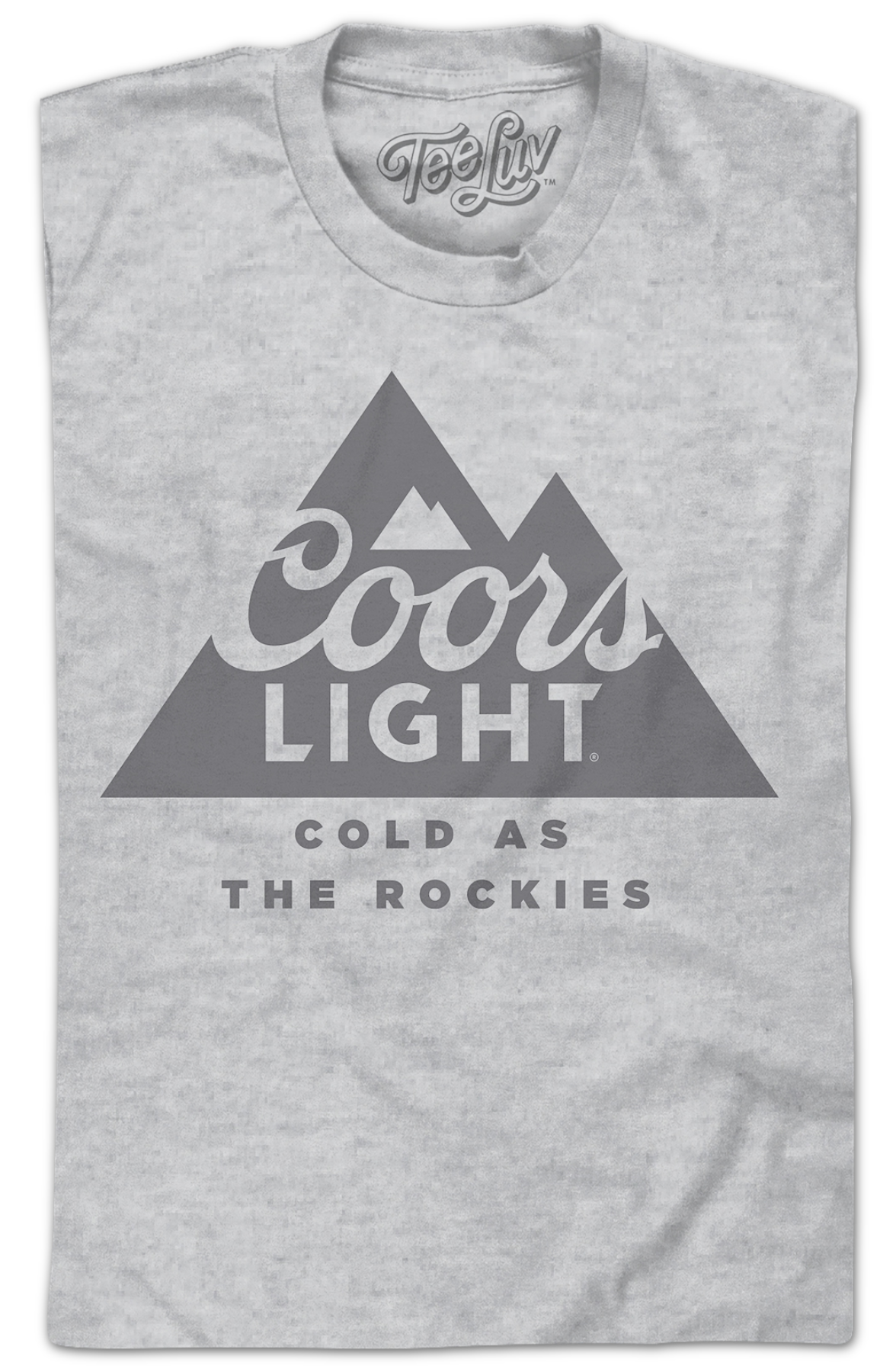 Vintage Cold As The Rockies Coors Light T-Shirt