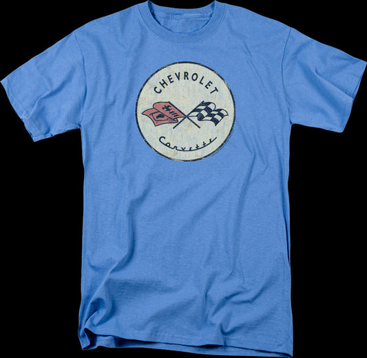 Vintage Corvette Circle Chevrolet T-Shirt