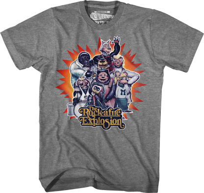 Vintage Group Photo Rock-afire Explosion T-Shirt