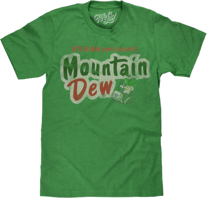 Vintage It'll Tickle Yore Innards Mountain Dew T-Shirt