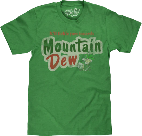 Vintage It'll Tickle Yore Innards Mountain Dew T-Shirt