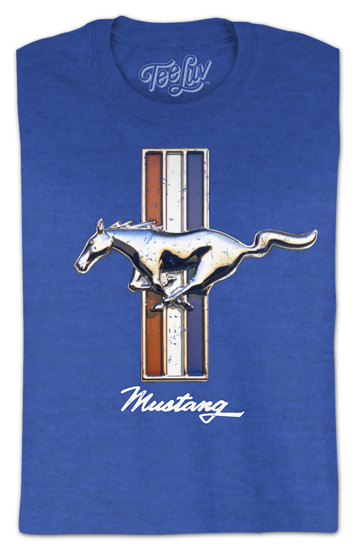 Vintage Mustang Logo Ford Long Sleeve Shirt