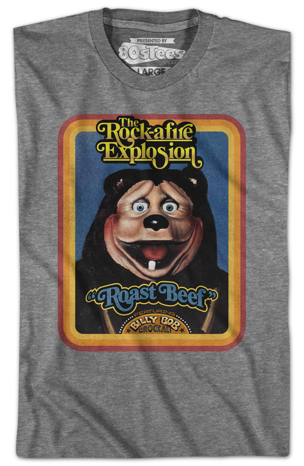 Vintage Roast Beef Rock-afire Explosion T-Shirt