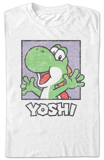 Vintage Yoshi Square Super Mario Bros. T-Shirt