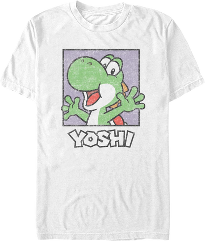 Vintage Yoshi Square Super Mario Bros. T-Shirt