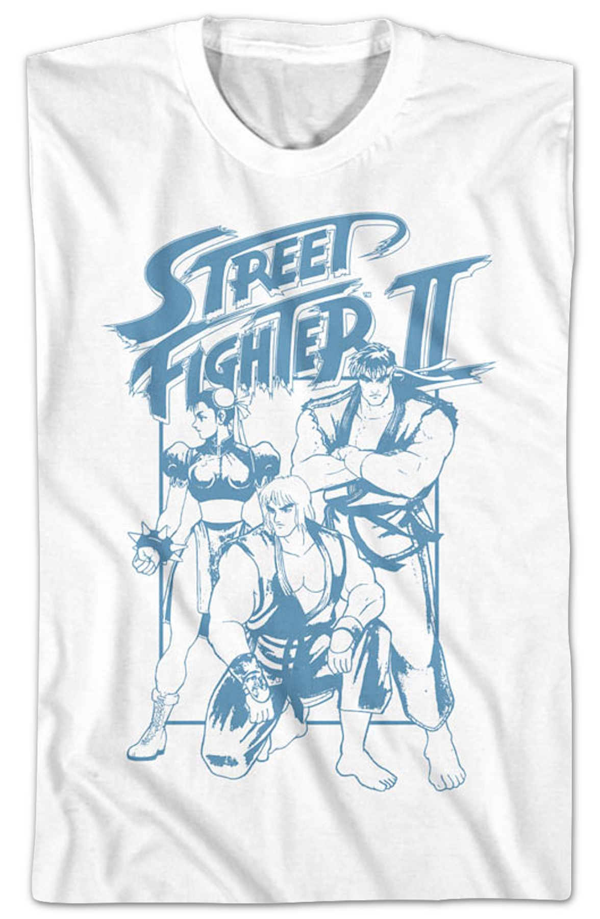 Warrior Poses Street Fighter T-Shirt