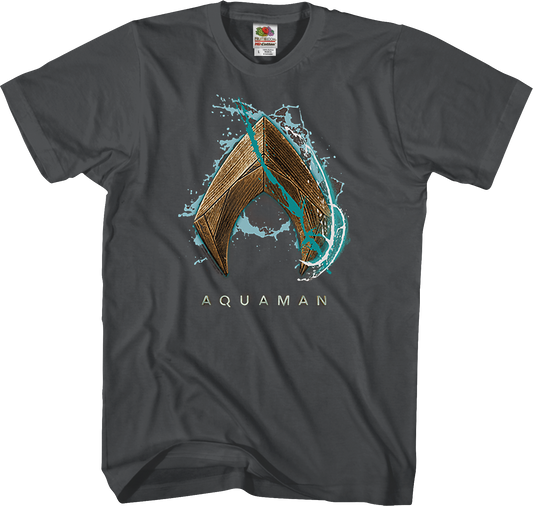 Water Logo Aquaman T-Shirt