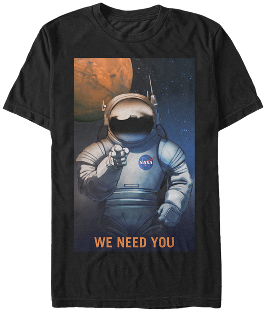 We Need You NASA T-Shirt