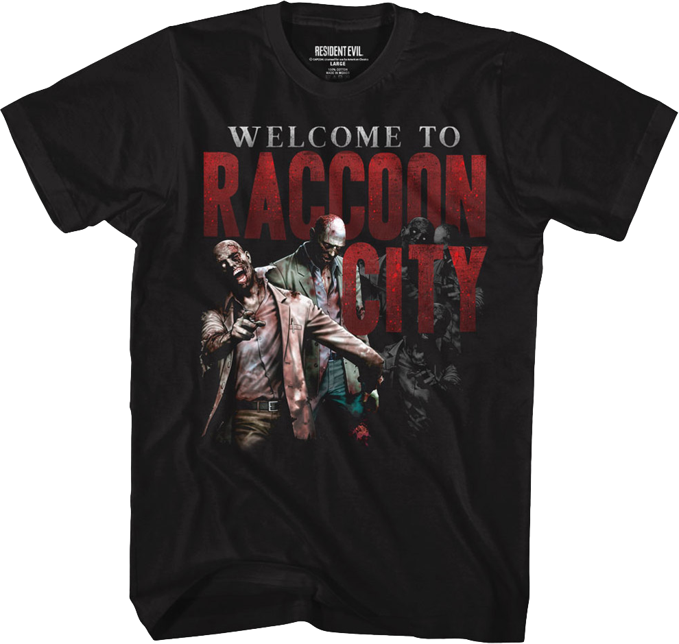 Welcome To Raccoon City Resident Evil T-Shirt