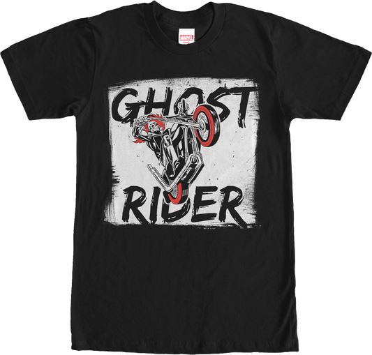 Wheelie Ghost Rider Marvel Comics T-Shirt