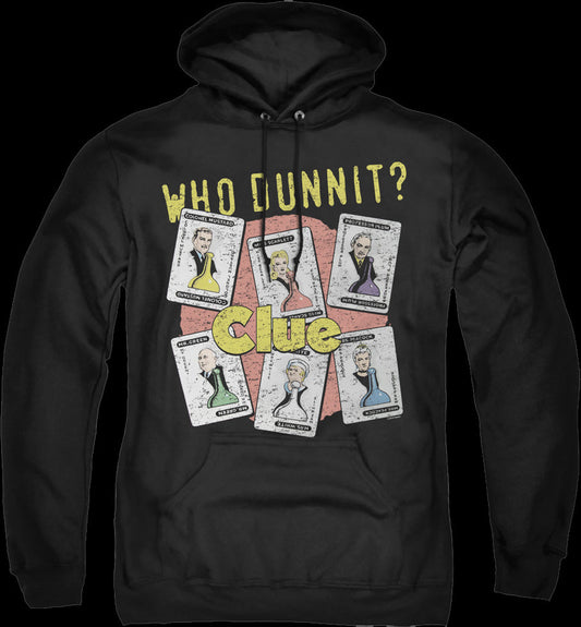 Who Dunnit Clue Hoodie