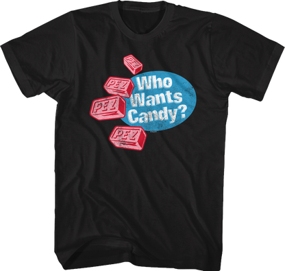 Who Wants Candy Pez T-Shirt