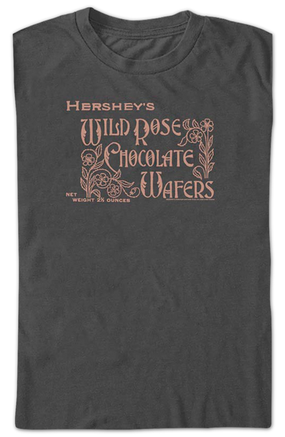Wild Rose Chocolate Wafers Hershey's T-Shirt