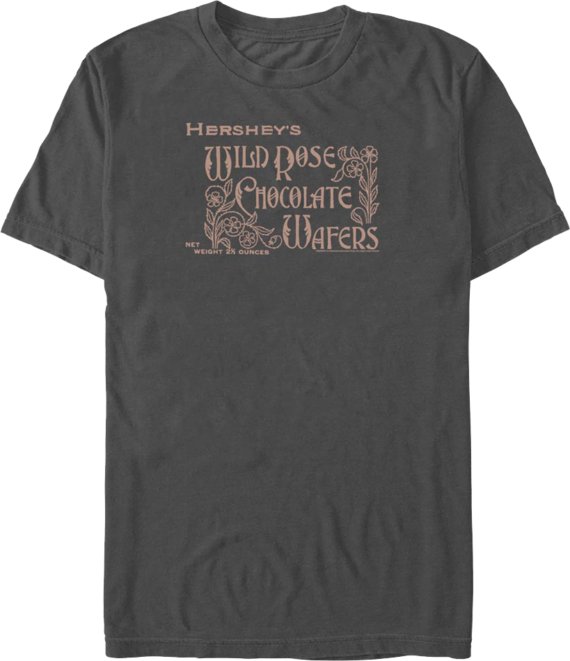 Wild Rose Chocolate Wafers Hershey's T-Shirt