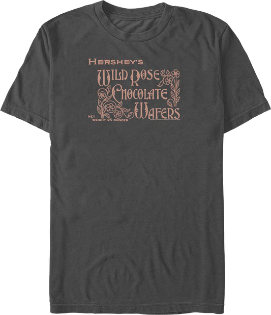 Wild Rose Chocolate Wafers Hershey's T-Shirt