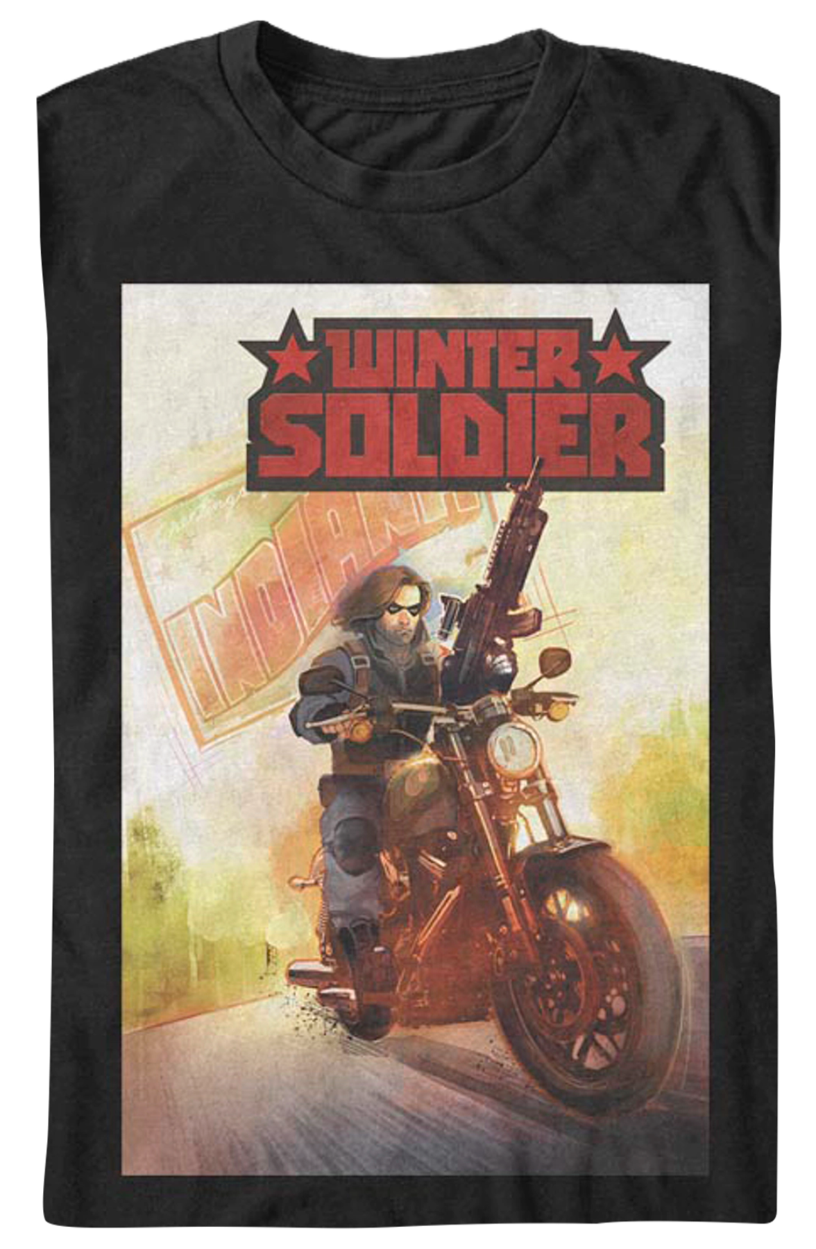 Winter Soldier Marvel Comics T-Shirt