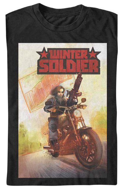 Winter Soldier Marvel Comics T-Shirt
