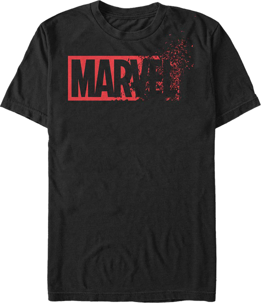 Withered Logo Marvel Comics T-Shirt