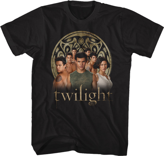 Wolf Pack Group Photo Twilight T-Shirt