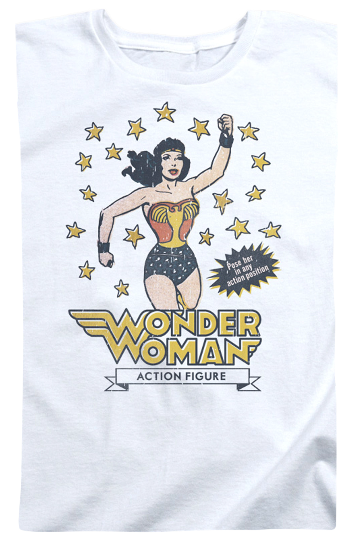 Womens Action Figure Wonder Woman Shirt