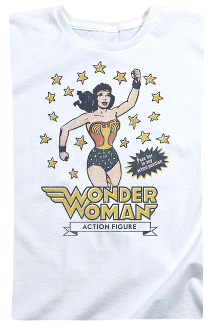 Womens Action Figure Wonder Woman Shirt