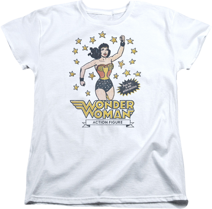 Womens Action Figure Wonder Woman Shirt