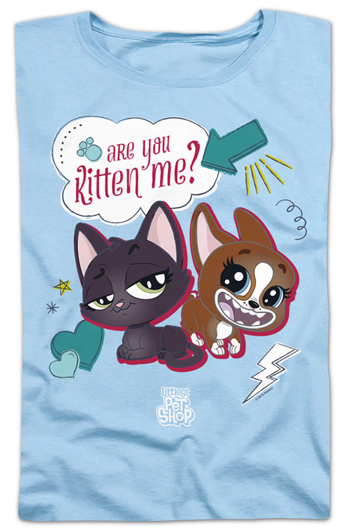 Womens Are You Kitten Me Littlest Pet Shop Shirt