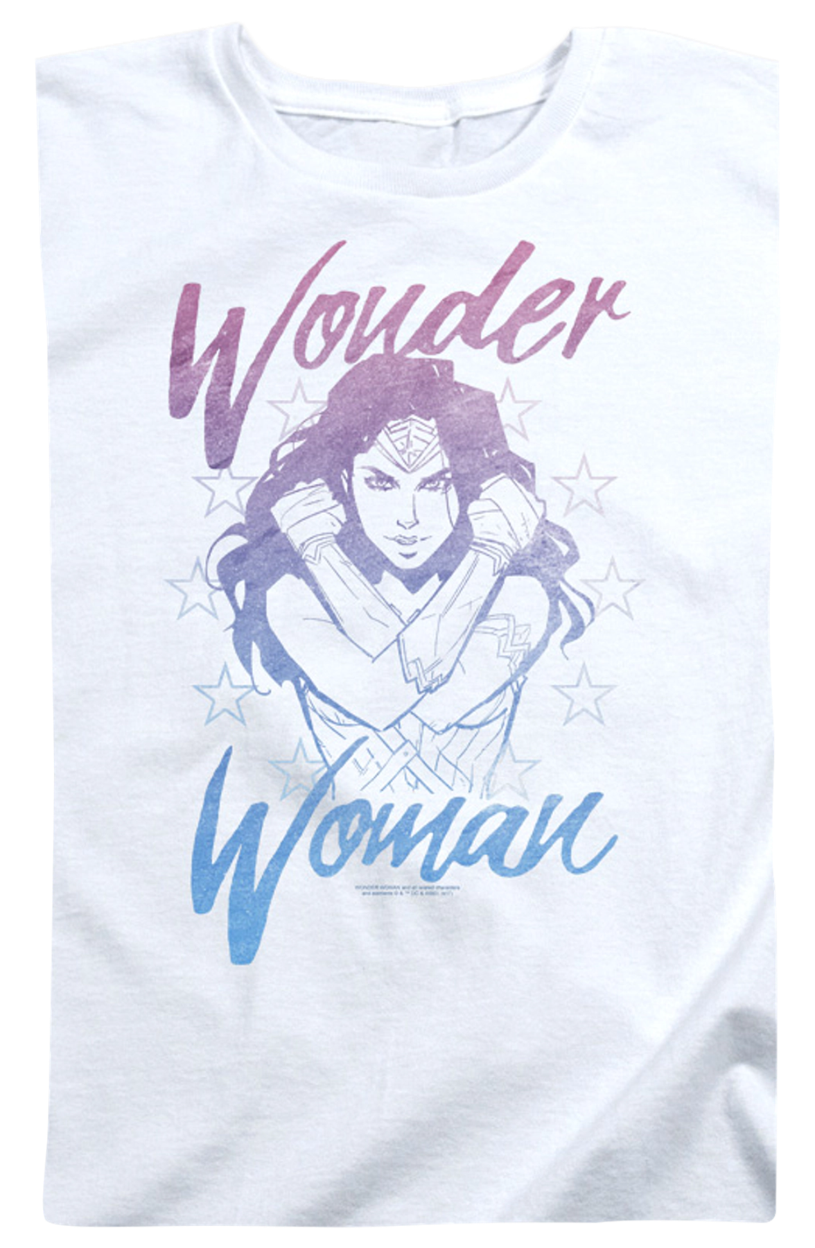 Womens Arms Crossed Wonder Woman Shirt