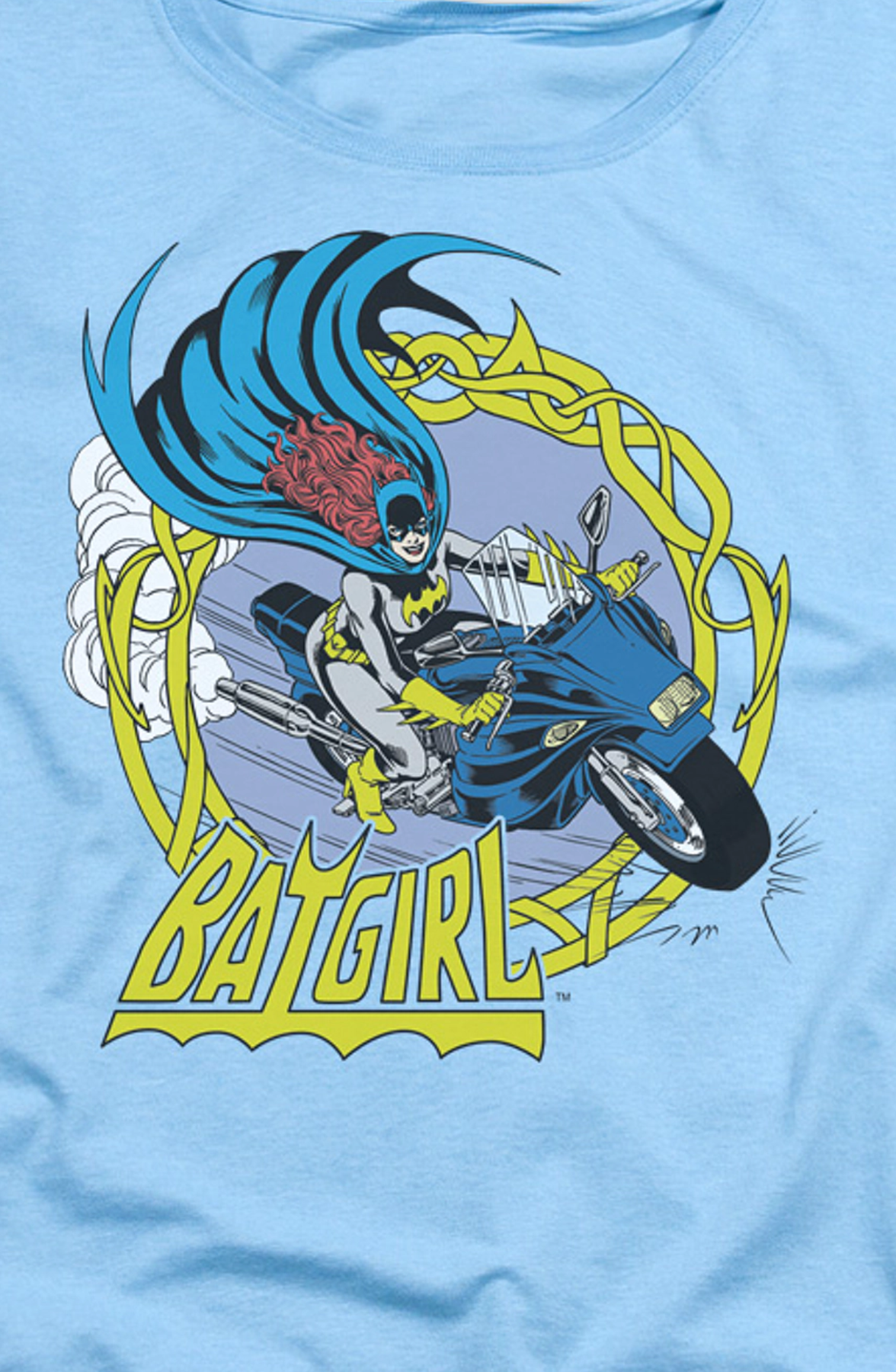 Womens Batgirl Cycle DC Comics Shirt