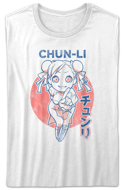 Womens Chibi Chun-Li Street Fighter Shirt