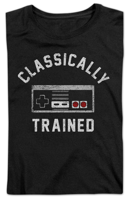 Womens Classically Trained NES Controller Shirt