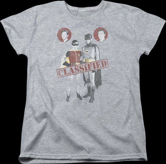 Womens Classified Batman TV Series Shirt