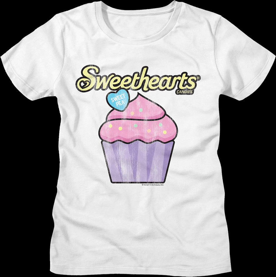 Womens Cupcake Sweethearts Shirt