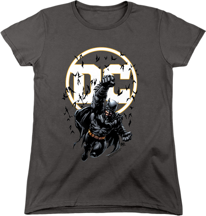 Womens DC Comics Logo Batman Shirt